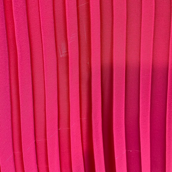 BAR III PINK/PURPLE OMBRÉ SLEEVELESS FLOWY MAXI DRESS, RIPPLED DETAILING SIZE XS - Picture 7 of 13